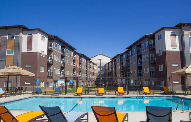 apartment pool in Minot, ND