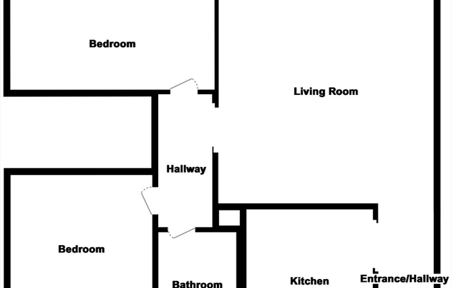 2 beds, 1 bath, 999 sqft, $3,600, Unit 27