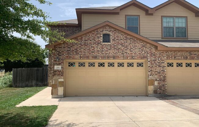 2 Story Duplex / Interior Washer & Dryer Connections / Fenced in Yard / Patio / CISD