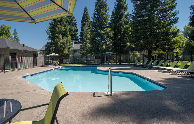 Pepperwood Pool Furniture and pool