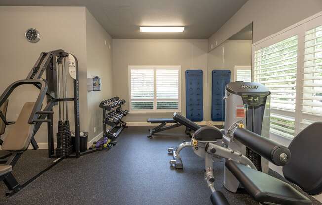 Stoneridge Fitness Center free weights and machines