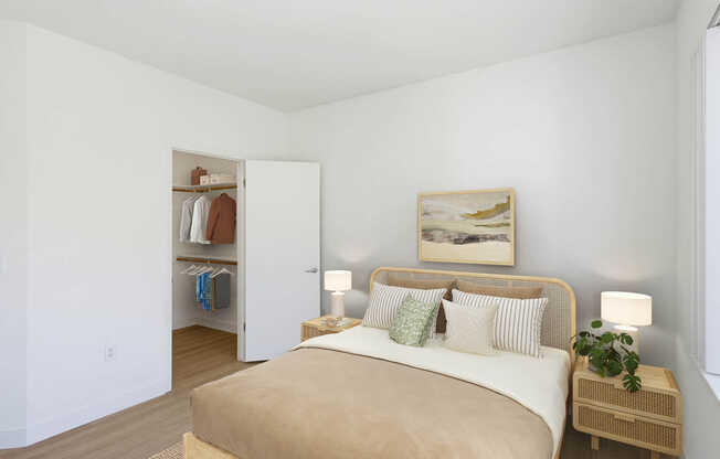 Bedroom with Hard Surface Flooring