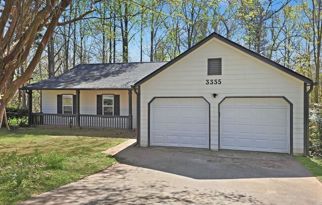 Charming Updated Ranch on Cul-de-Sac with Designer Finishes in Prime Kennesaw Location