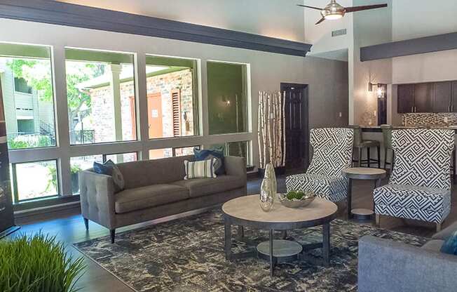 Clubroom at Timberglen Apartments, Texas