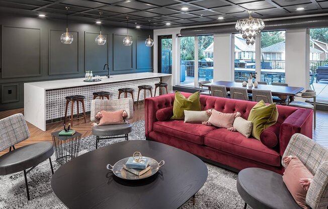 Lobby - at Harper Apartments in St Paul, MN