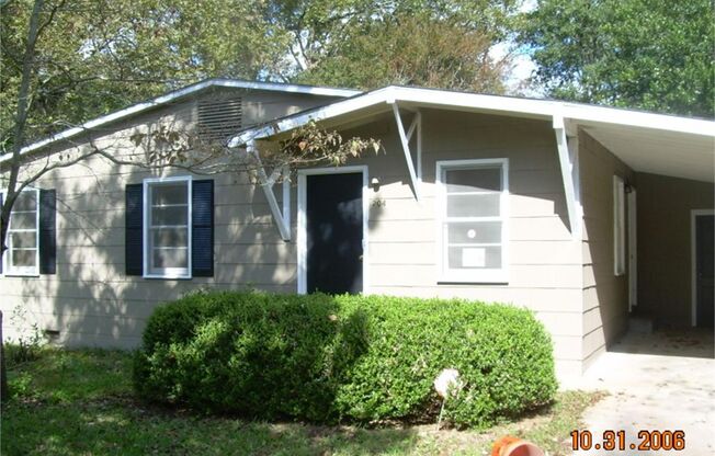 Home located off Radium Springs Rd