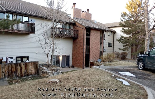 1 bed, 1 Bath, 800 sqft with washer/dryer hookups, patio and separate entrance  off Sable and 2nd