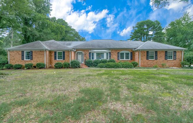 4 Bedroom, All Brick Ranch located in Witchduck Point In Virginia Beach