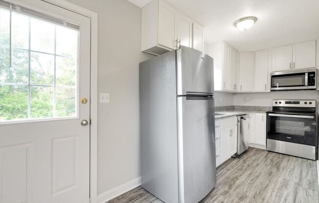 Two bedroom Townhome bath and half.  Washer and Dryer Connections