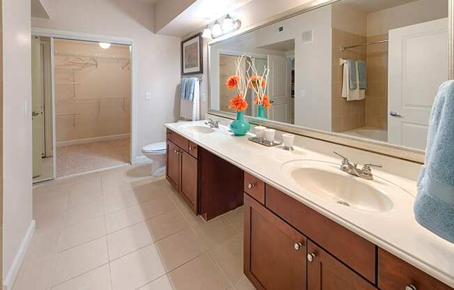 3000 Sage - Double vanity bathrooms with walk-in closet