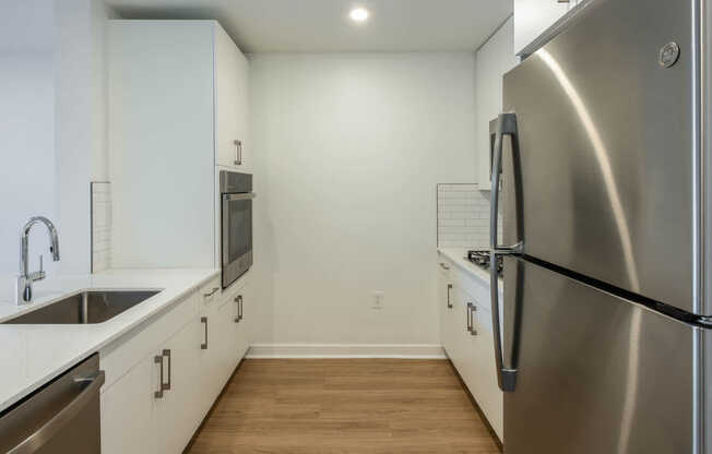 Kitchen with Stainless Steel Appliances