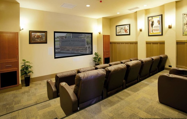 Richland, WA Badger Mountain Ranch Apartments, Theater Room