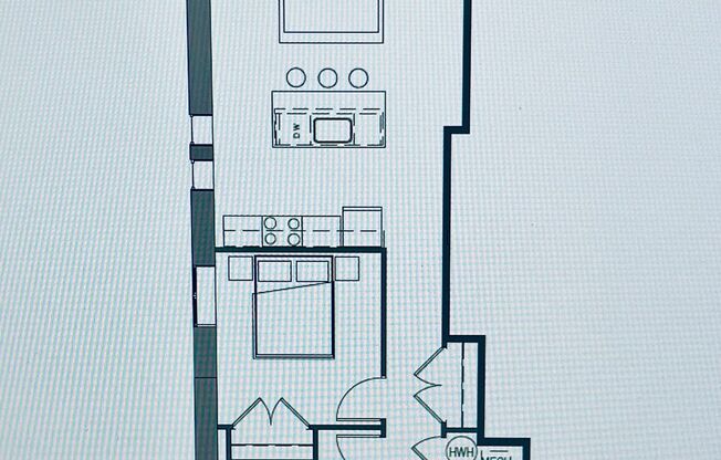1 bed, 1 bath, 561 sqft, $850, Unit G06