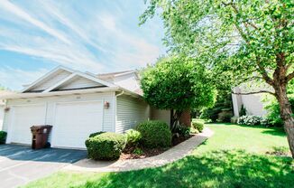 Maintenance free 2 bedroom, 1 bath town-home in Westchester Village in Chesterton