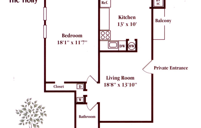 1 bed, 1 bath, 900 sqft, $1,700, Unit X-15