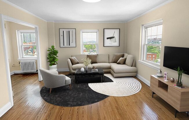 1 bed, 1 bath, 617 sqft, $1,850, Unit Wellington 908