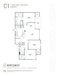 3 beds, 2 baths, 1,245 sqft, $2,346