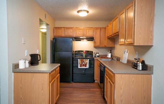 Kitchen with New Appliances