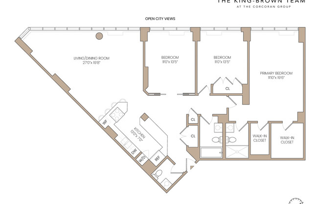 3 beds, 2.5 baths, 1,414 sqft, $11,995, Unit 18KL