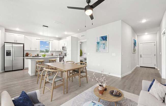 Model apartment home at The Crossing at Palm Aire