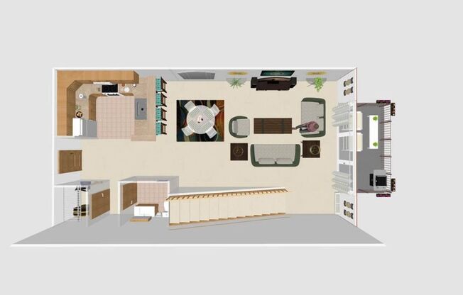 1 bed, 1.5 baths, 810 sqft, $1,480, Unit 290-309