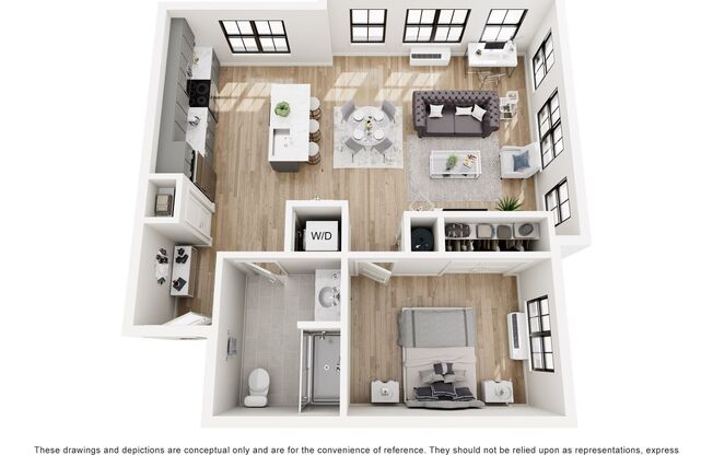 1 bed, 1 bath, 825 sqft, $2,395, Unit 439A
