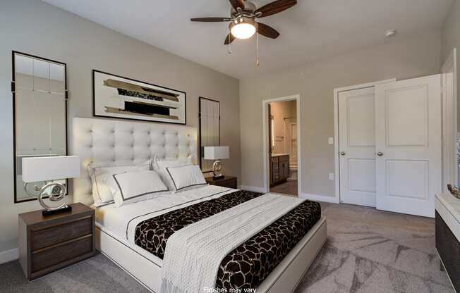 Prestige Master Bedroom at Emerald Creek Apartments, Greenville