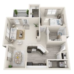 1BR-DELUXE at Meridian Obici, Suffolk