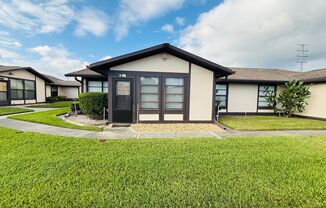 Charming 2BR/2BA Villa for rent in the 55+ community of Orange Blossom Ranch in Zephyrhills, FL