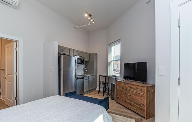 Studio, 1 bath, 304 sqft, $1,195, Unit Unit 102F-Furnished