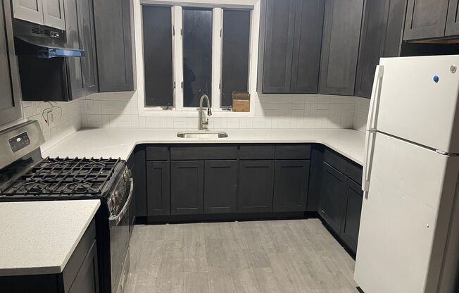 Newly renovated 4 bedroom 1.5 bath single family house