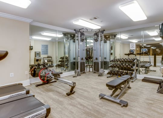 Fully-Equipped Fitness Center at Windsor at Midtown, 222 14th Street NE, GA