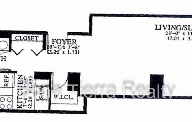 Studio, 1 bath, 484 sqft, $2,950, Unit 6Q