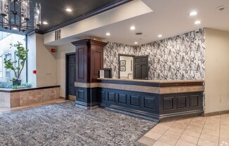 Welcome to Towne House Apartments, where modern elegance meets comfort. Our inviting lobby features stylish design and ample amenity space. Embrace a new lifestyle today. Schedule your tour and see what sets us apart!