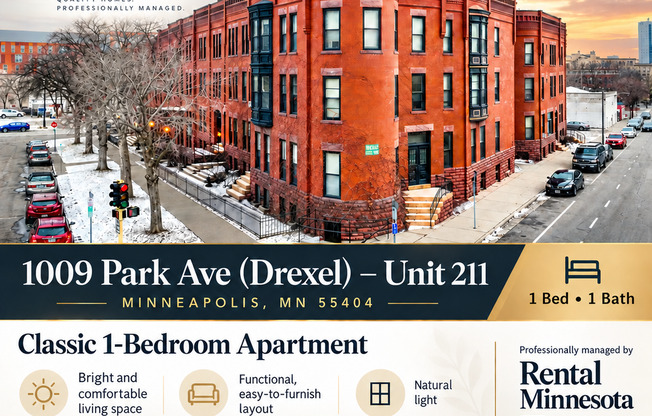 1 bed, 1 bath, 482 sqft, $1,150, Unit 211
