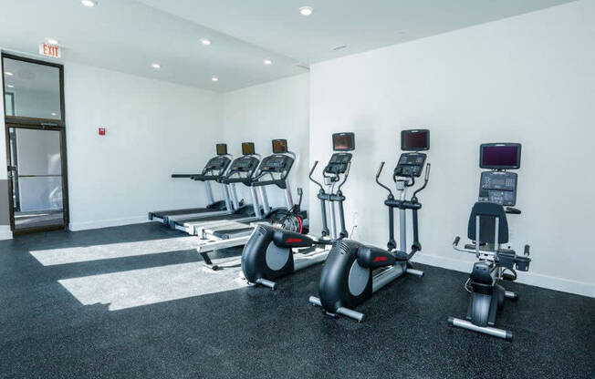 The Seaboard Building in Portsmouth VA Cardio Room