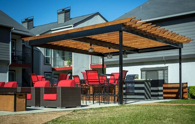 Outdoor Patio at Verge, Dallas, TX