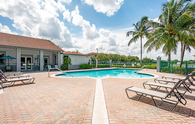 Swimming Pool at Cedar Grove Apartments in Miami Gardens FL