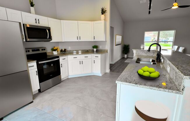 GORGEOUS 3BR/2BA Home! Huge Open Floor Plan NO APPLICATION FEE!