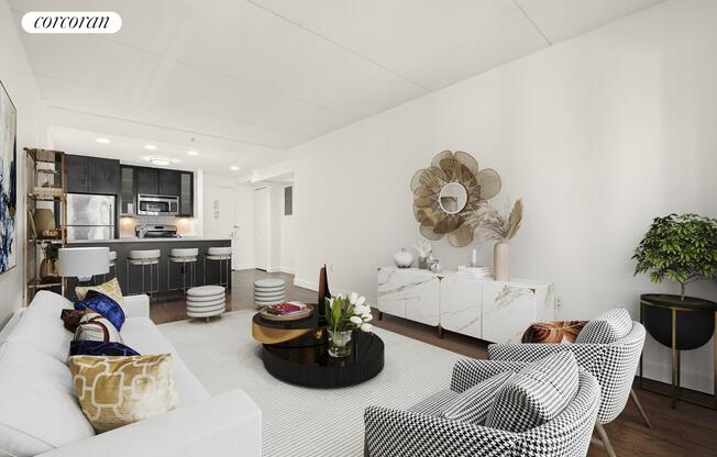 2 beds, 1 bath, $4,850, Unit 8M