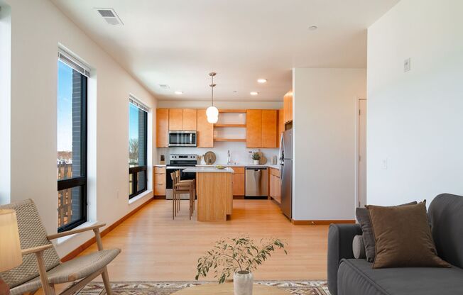 1 bed, 1 bath, 713 sqft, $1,495, Unit B518