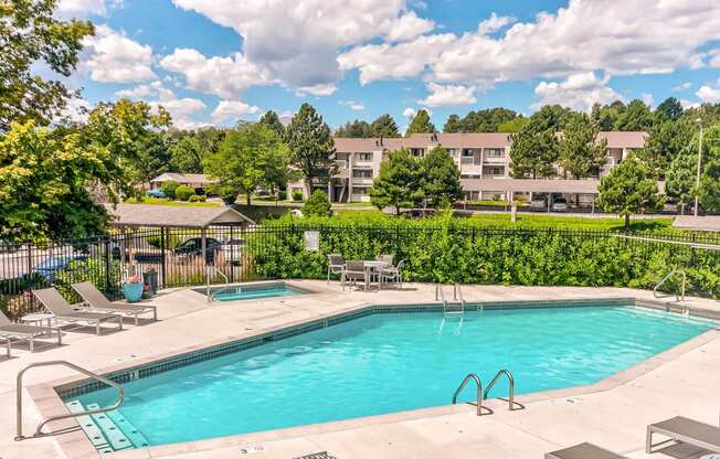 Pool View at Union Heights Apartments, Colorado