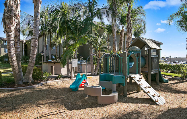 Nutwood East Playground Area adjacent to the grilling area