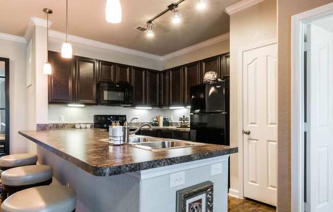 Well Equipped Kitchen at Villages of Briggs Ranch, San Antonio, 78245