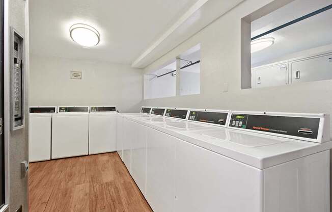 Dedicated laundromat at Twenty 2 Eleven, Canoga Park, CA