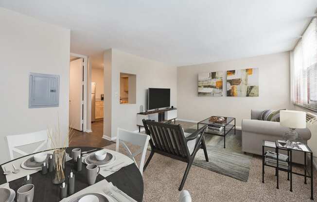 Townhome living room