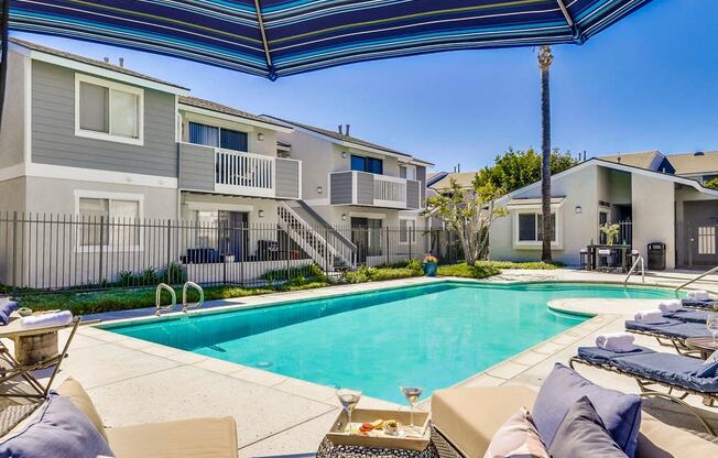 Newport Seacrest Apartments Lifestyle - Pool Deck & Pool