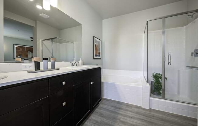 Bathroom with Tub and Shower