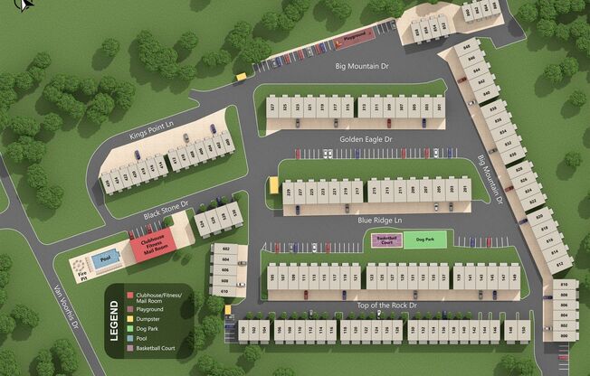 3 beds, 2.5 baths, 2,640 sqft, $1,795, Unit 526