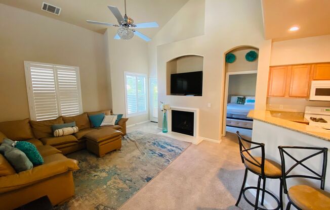 $600 MOVE_IN BONUS Furnished Modern 2 Bed, 2 Bath Natomas Condo with Third Floor Loft